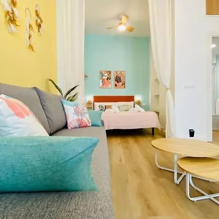 Daire Beautiful And Charming Loft In Russafa Soho